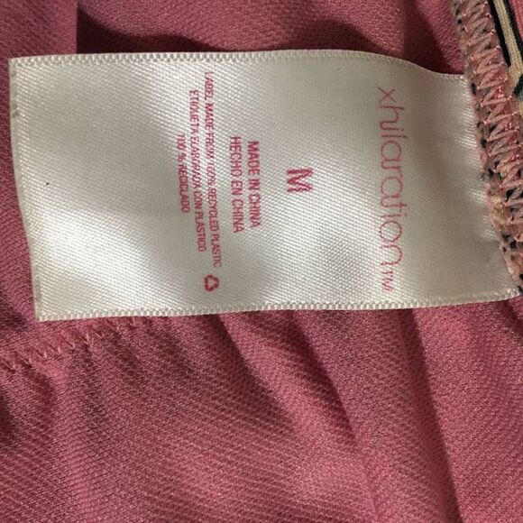 XHILARATION Crochet/Print Two Piece Bikini Size M - Picture 5 of 6